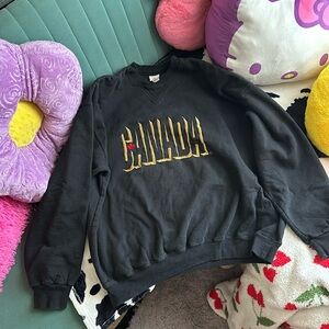 Vintage Canada Embroidered Crewneck